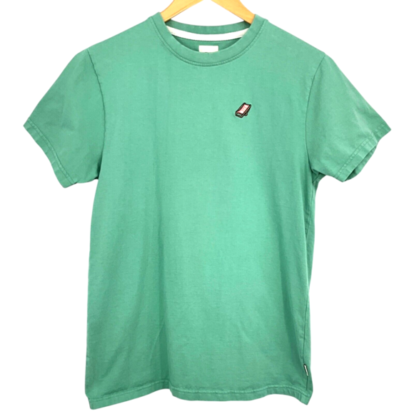 Wemoto Other - WEMOTO Tee Shirt Green Mens Small Crew Lounge Chair Short Sleeve 100% Cotton